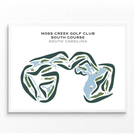 Moss Creek Golf Club - South Course, South Carolina - Printed Golf Courses
