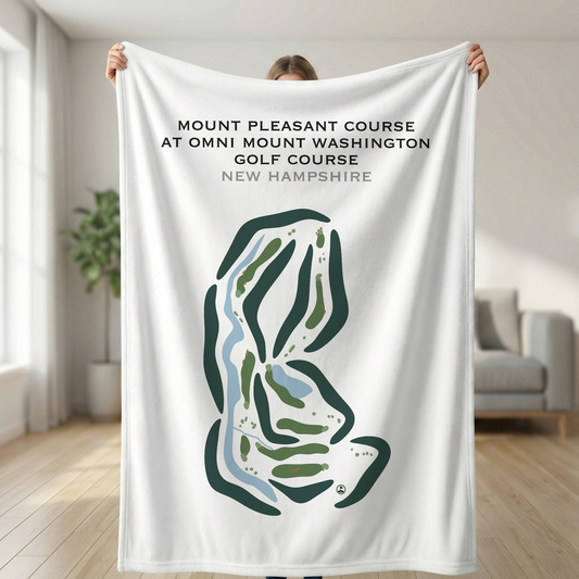 Mount Pleasant Course at Omni Mount Washington Golf Course, New Hampshire - Printed Golf Courses