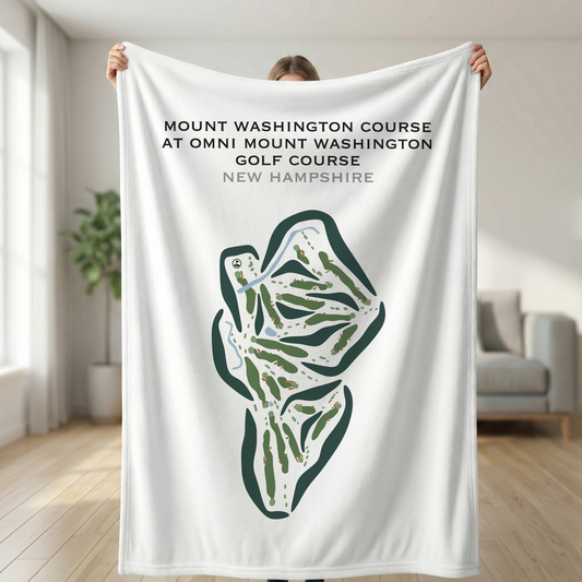 Mount Washington Course at Omni Mount Washington Golf Course, New Hampshire - Printed Golf Courses
