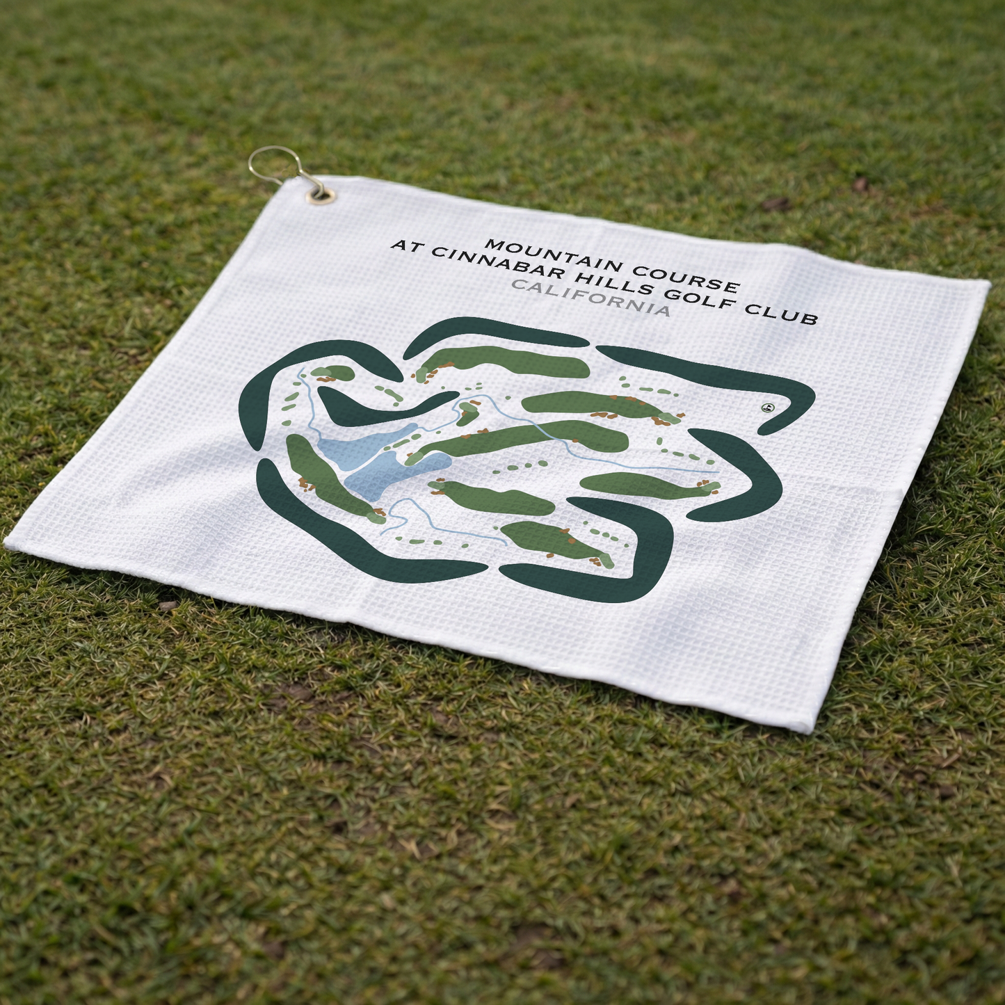 Mountain Course at Cinnabar Hills Golf Club, California - Printed Golf Courses
