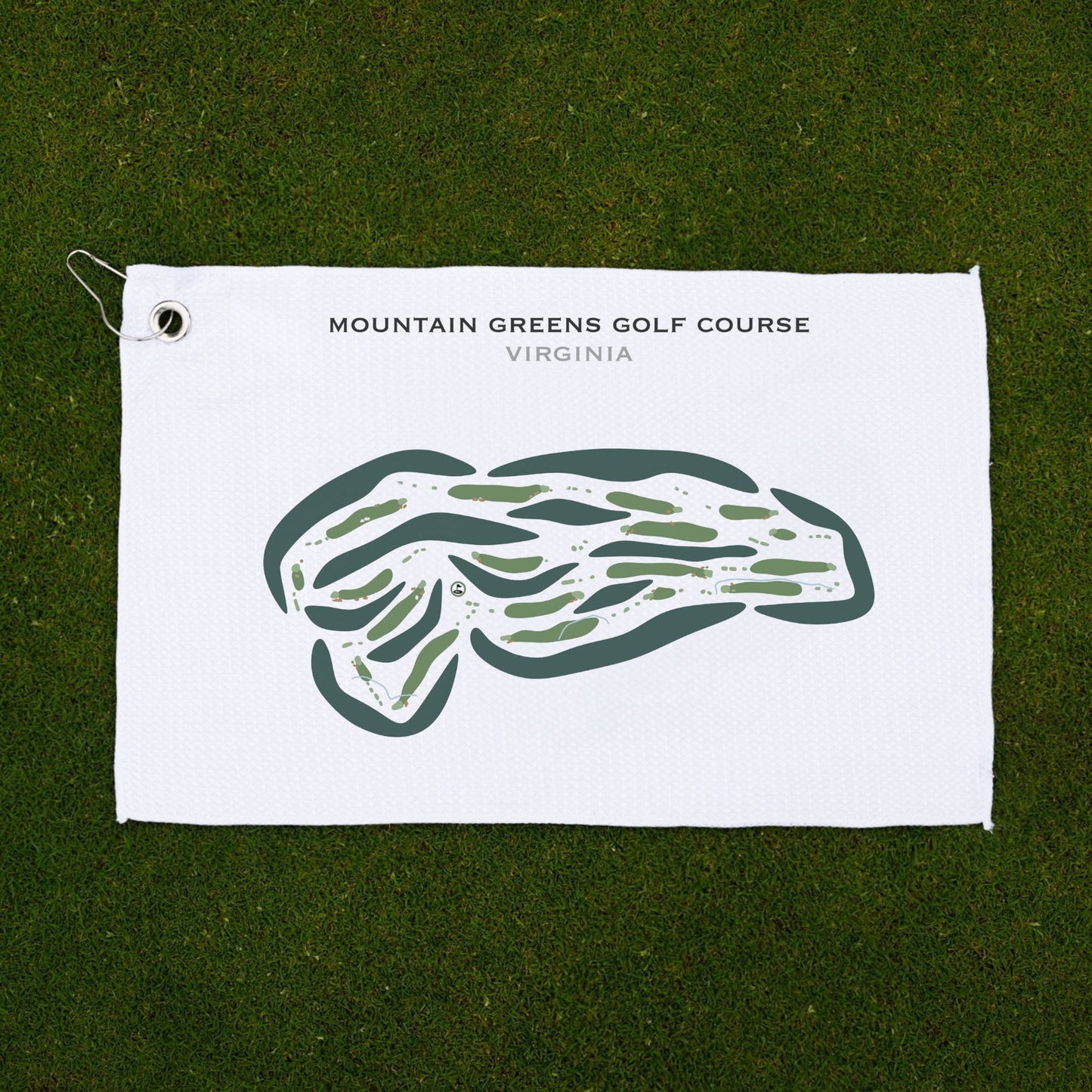 Mountain Greens Golf Course, Virginia - Printed Golf Courses