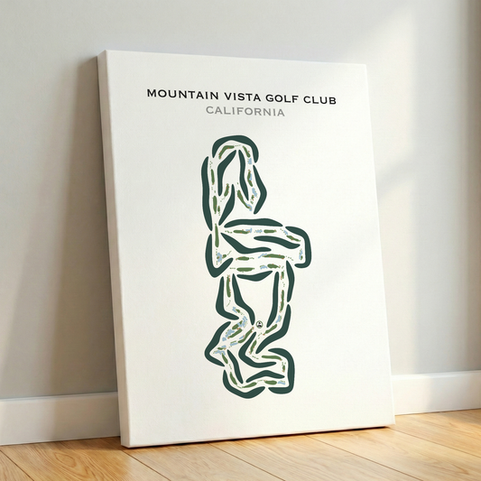 Mountain Vista Golf Club, California - Printed Golf Courses