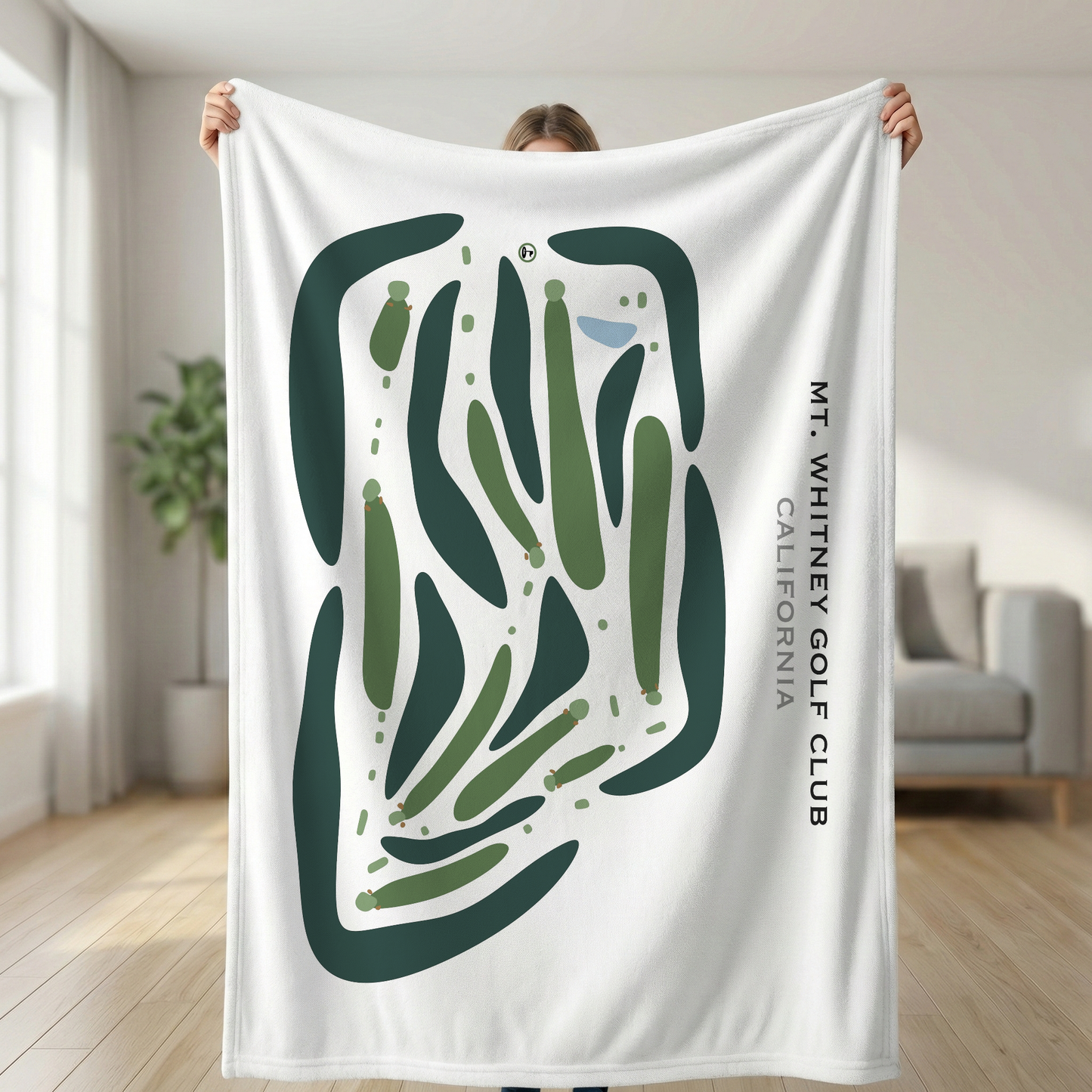 Mt. Whitney Golf Club, California - Printed Golf Courses