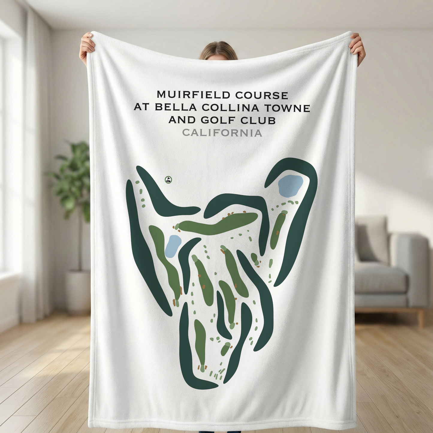 Muirfield Course at Bella Collina Towne & Golf Club, California - Printed Golf Courses