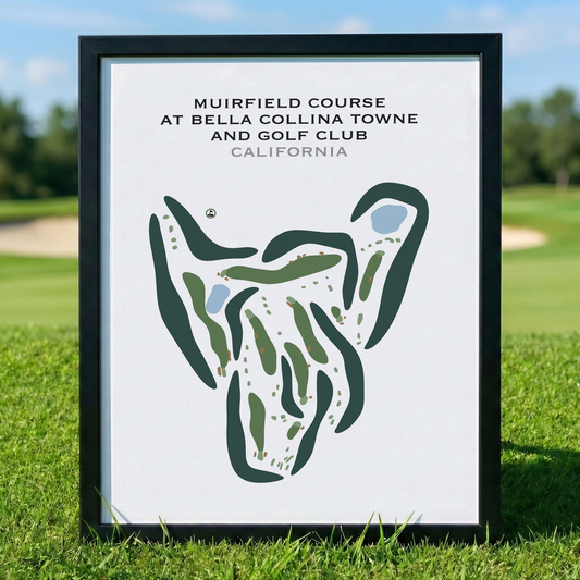 Muirfield Course at Bella Collina Towne & Golf Club, California - Printed Golf Courses