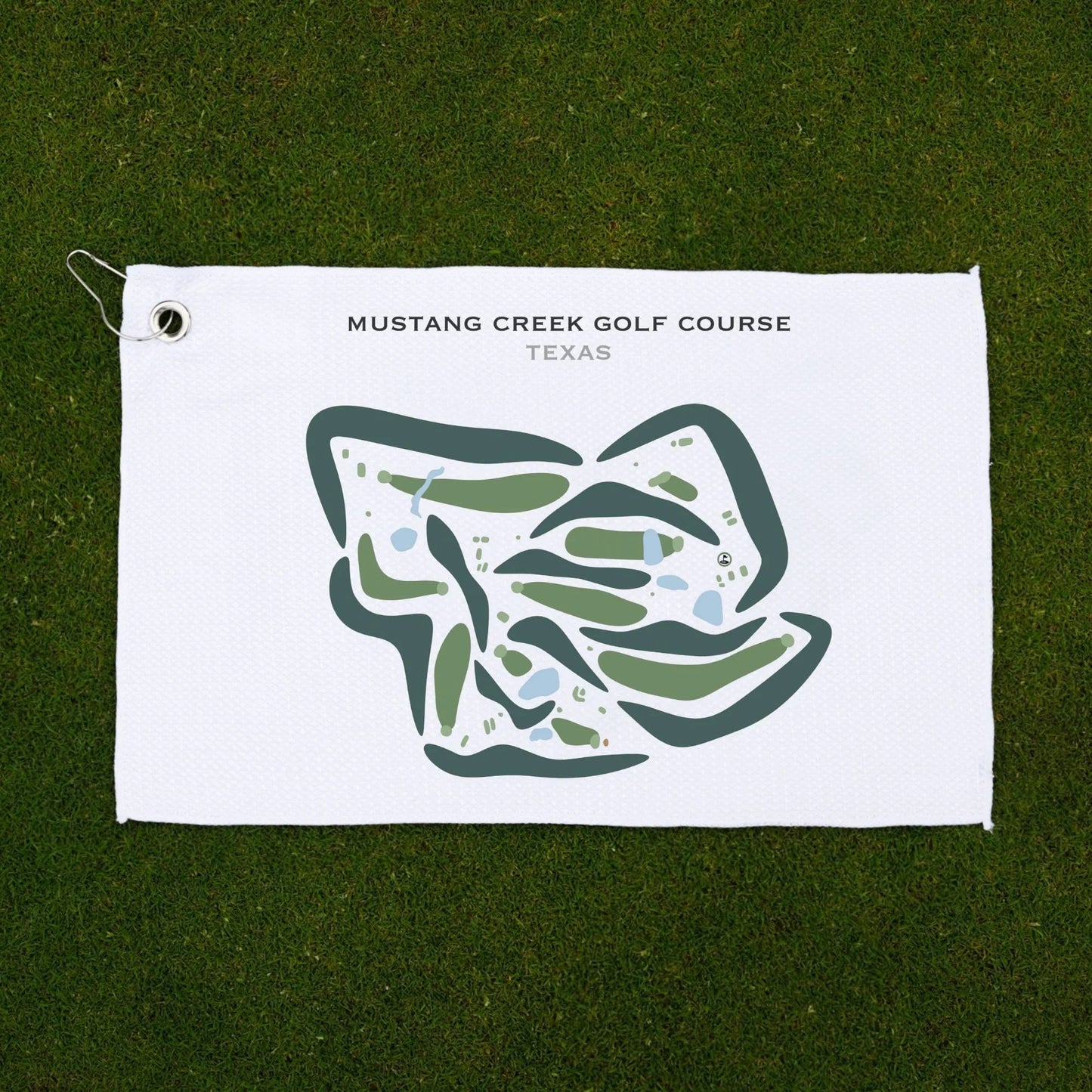 Mustang Creek Golf Course, Texas - Printed Golf Courses