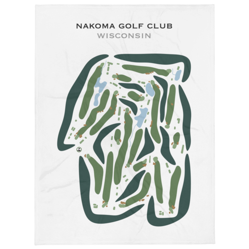 Nakoma Golf Club, Wisconsin - Printed Golf Courses