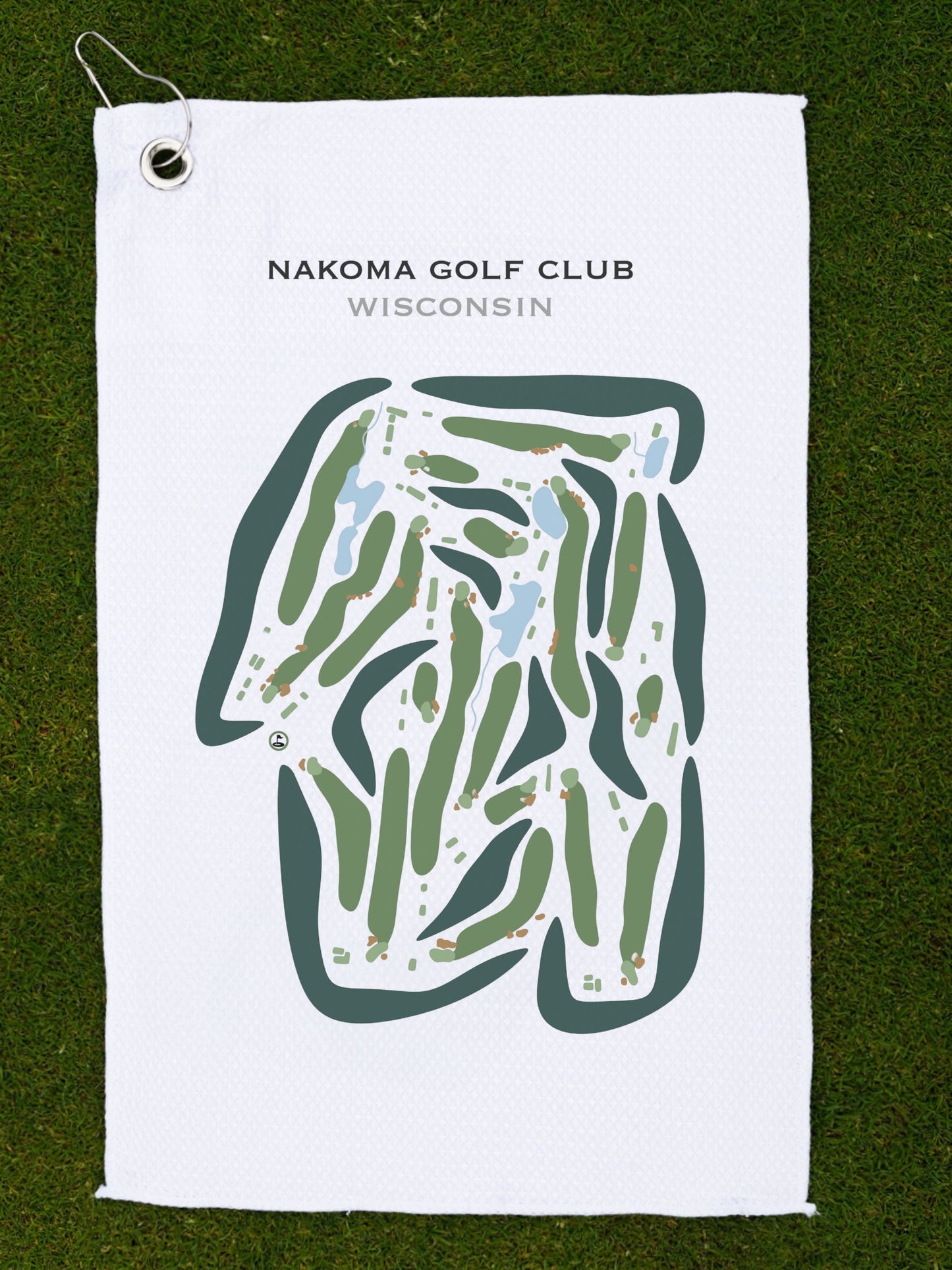 Nakoma Golf Club, Wisconsin - Printed Golf Courses