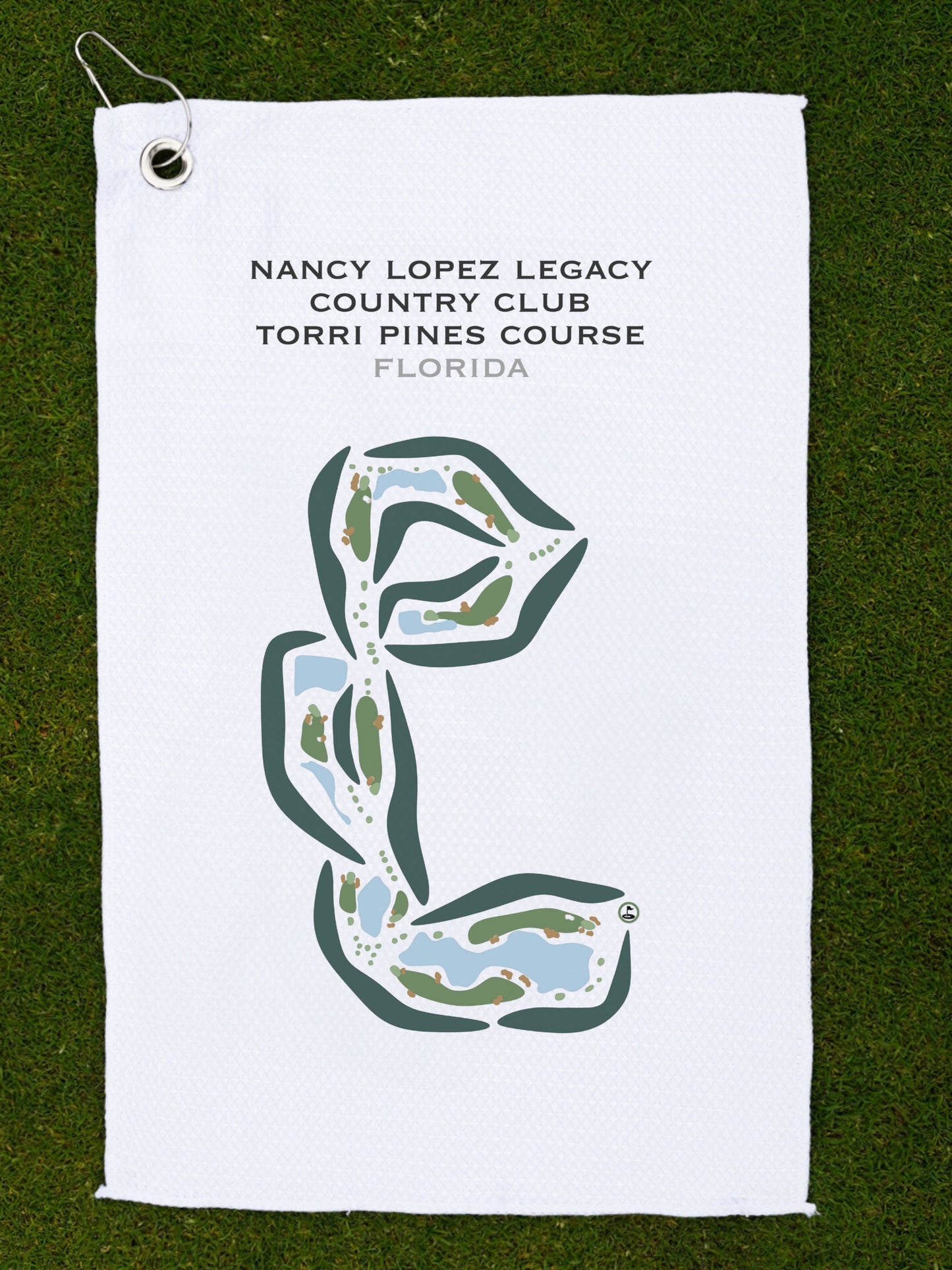 Nancy Lopez Legacy Country Club - Torri Pines Course, Florida - Printed Golf Courses
