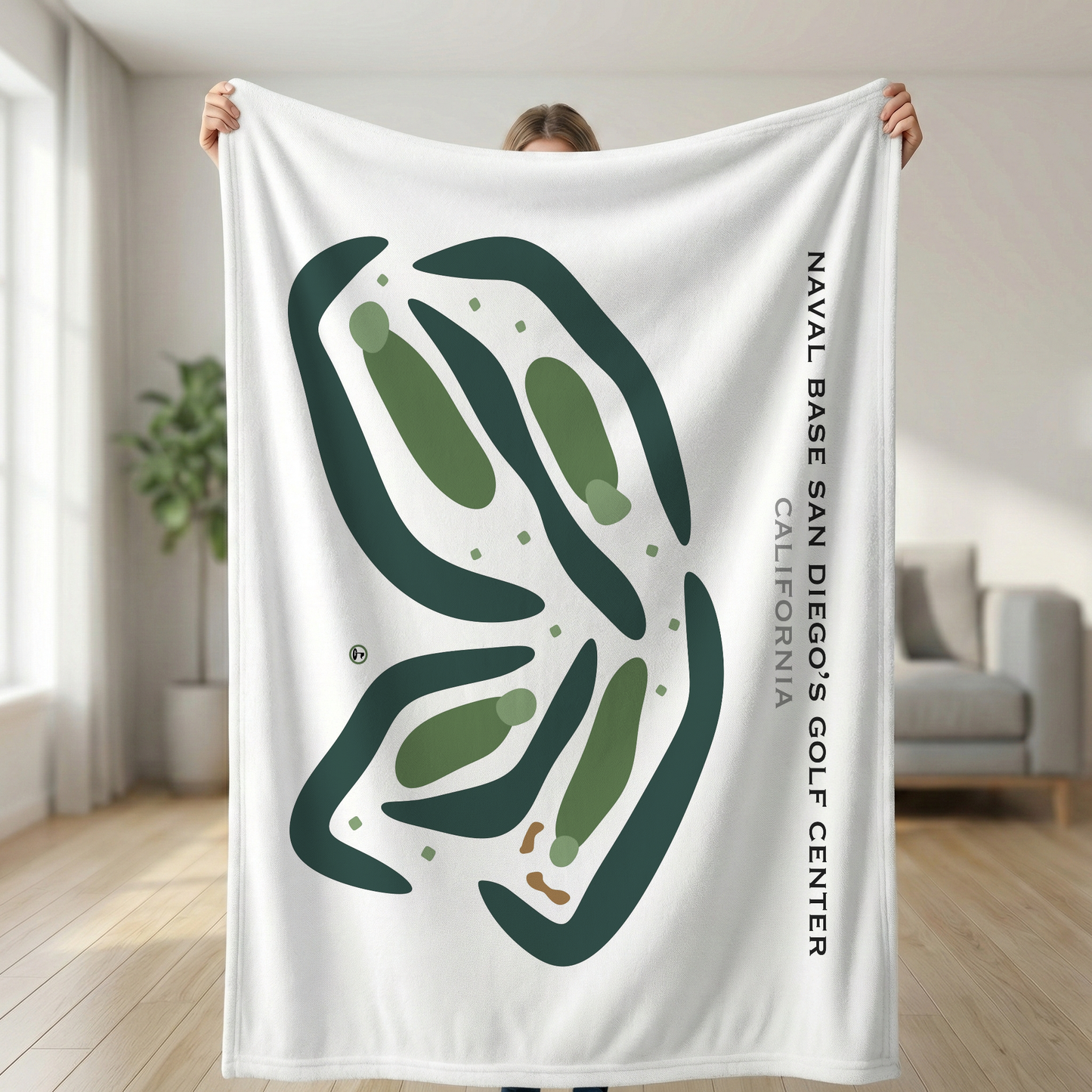 Naval Base San Diego’s Golf Center, California - Printed Golf Courses