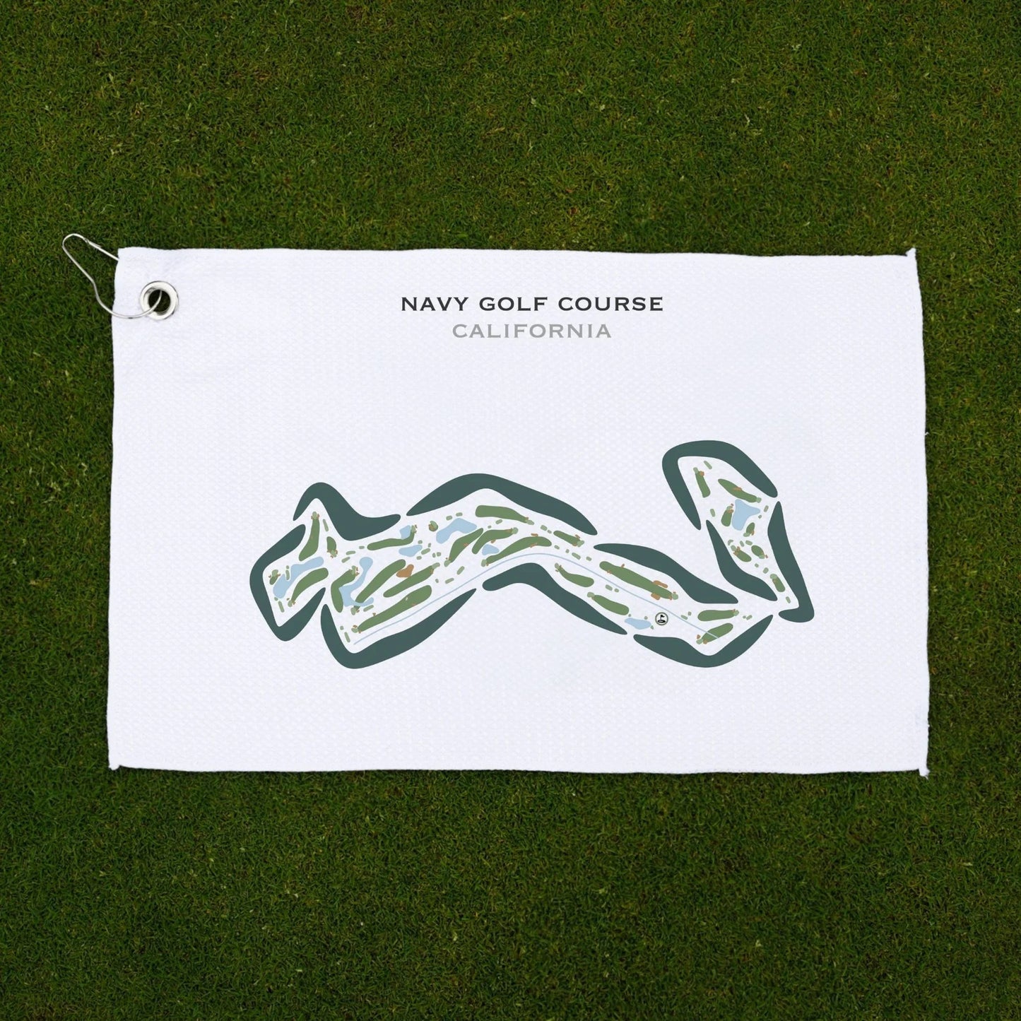 Navy Golf Course, California - Printed Golf Courses