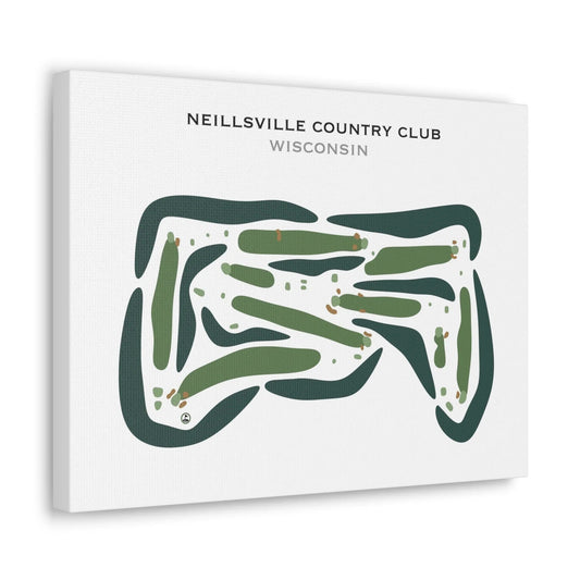 Neillsville Country Club, Wisconsin - Printed Golf Courses