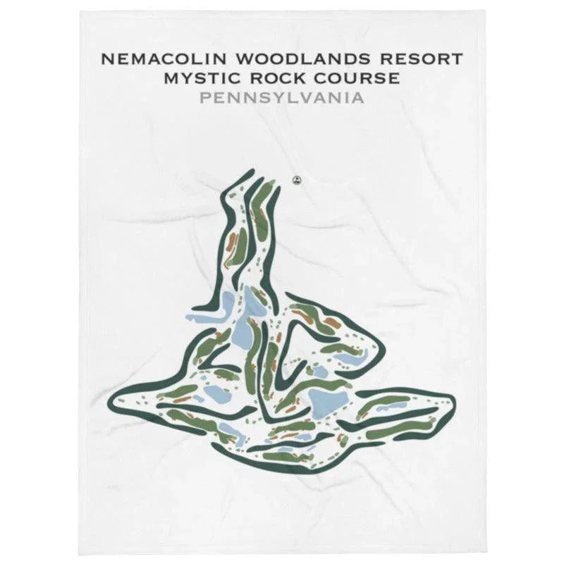 Nemacolin Woodlands Resort, Mystic Rock Course, Pennsylvania - Printed Golf Course