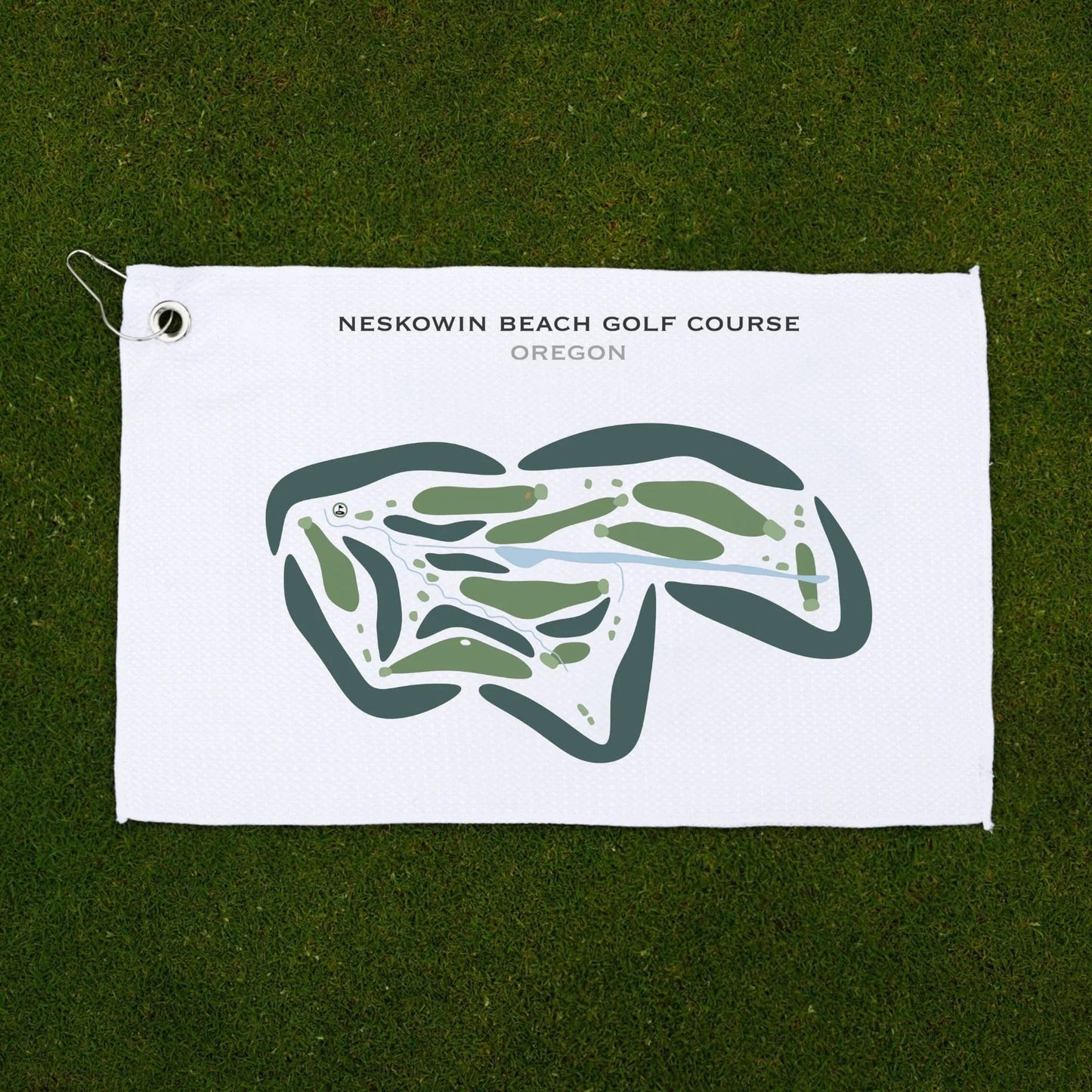 Neskowin Beach Golf Course, Oregon - Printed Golf Courses