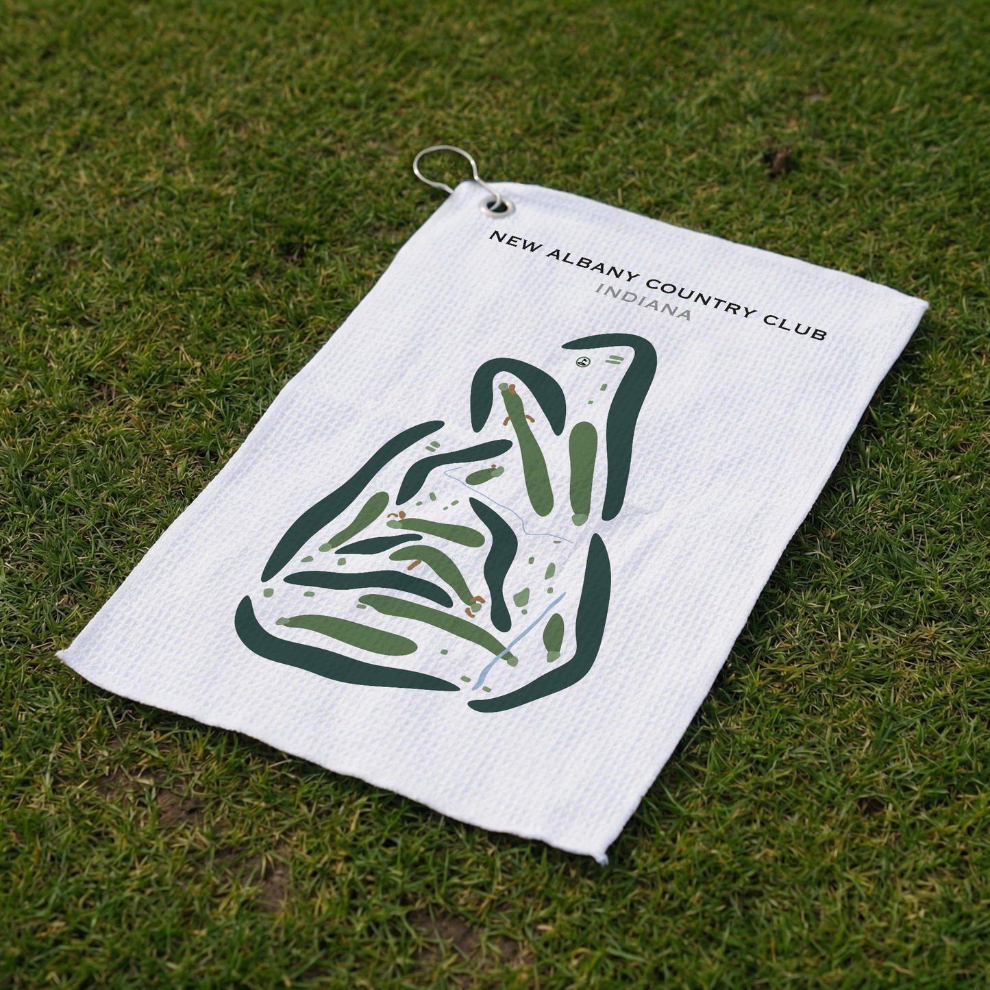 New Albany Country Club, Indiana - Printed Golf Courses