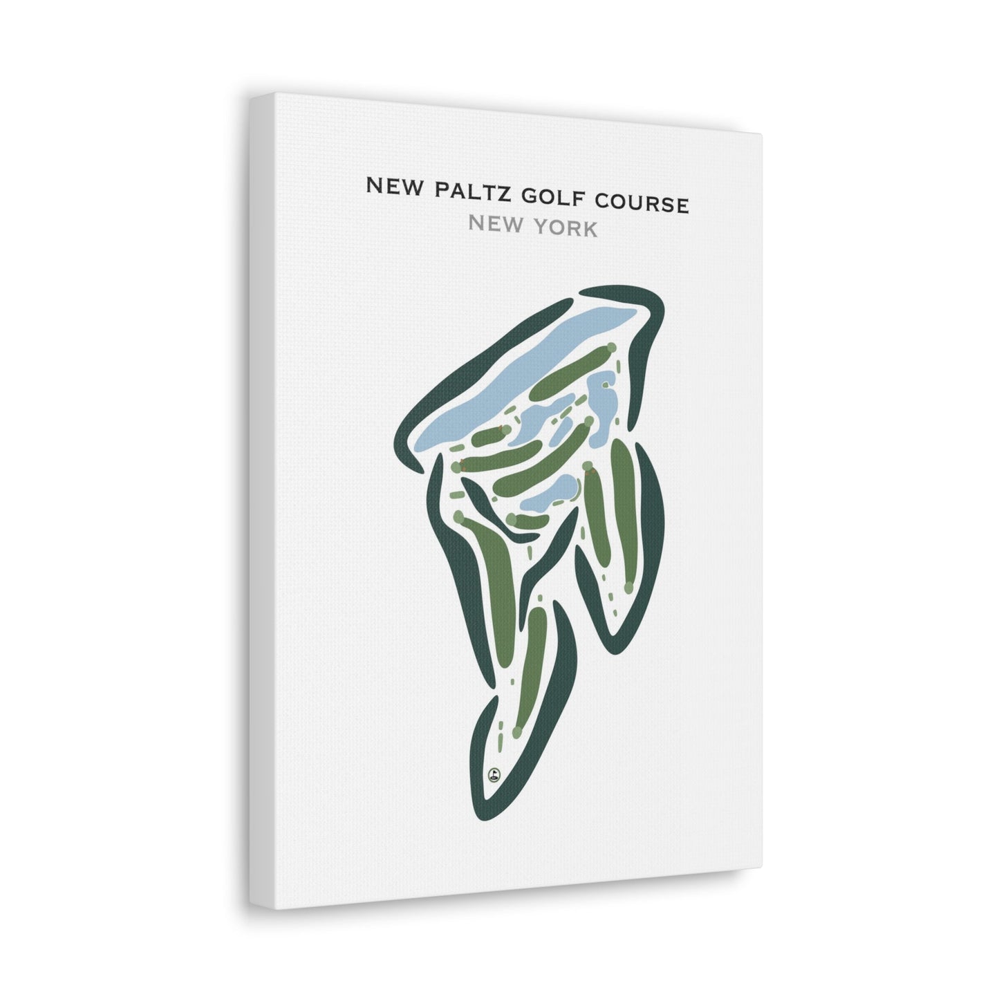 New Paltz Golf Course, New York - Printed Golf Courses