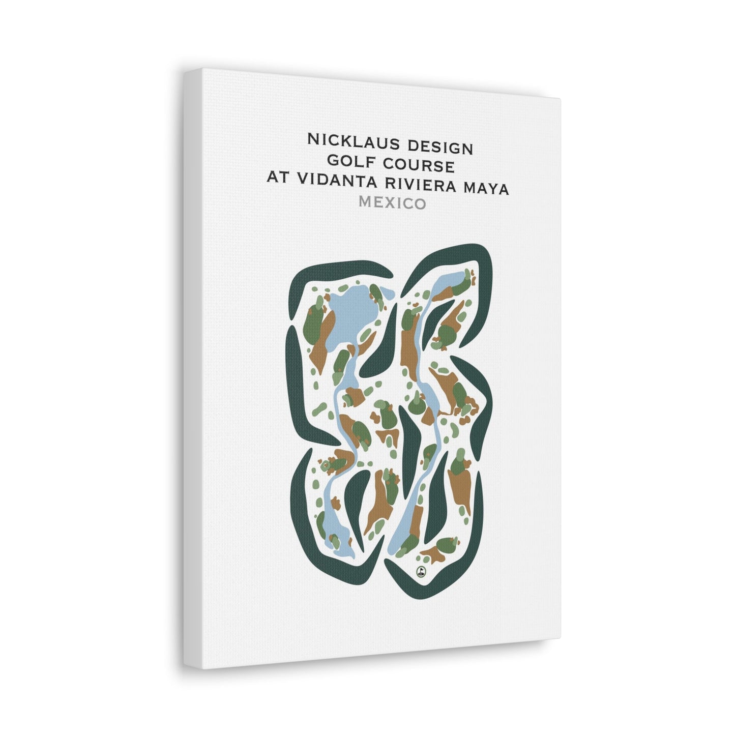 Nicklaus Design Golf Course at Vidanta Riviera Maya, Mexico - Printed Golf Courses
