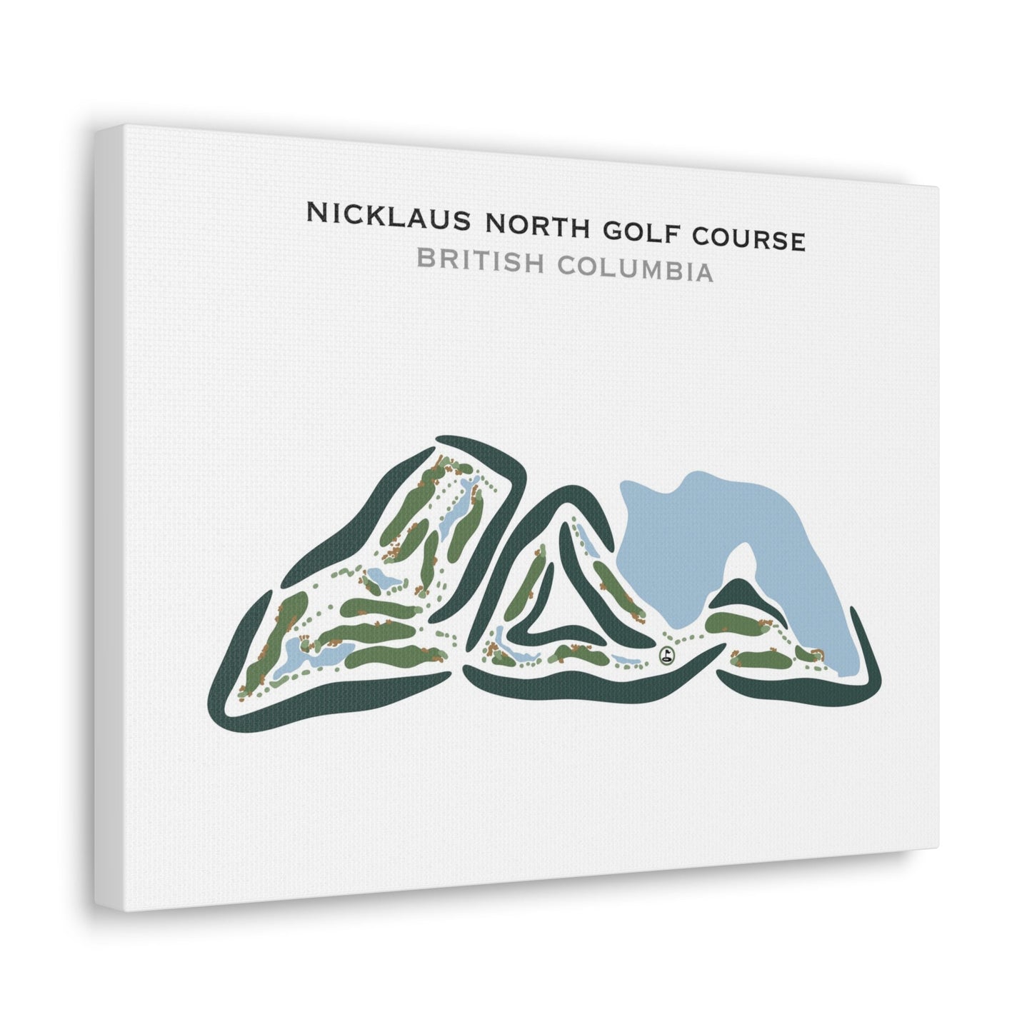 Nicklaus North Golf Course, British Columbia - Printed Golf Courses