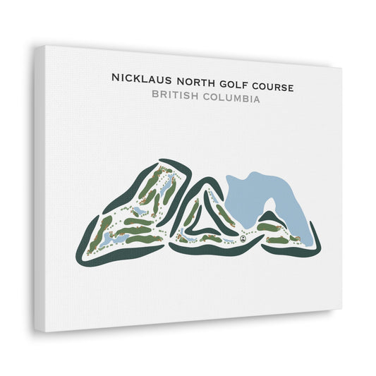 Nicklaus North Golf Course, British Columbia - Printed Golf Courses
