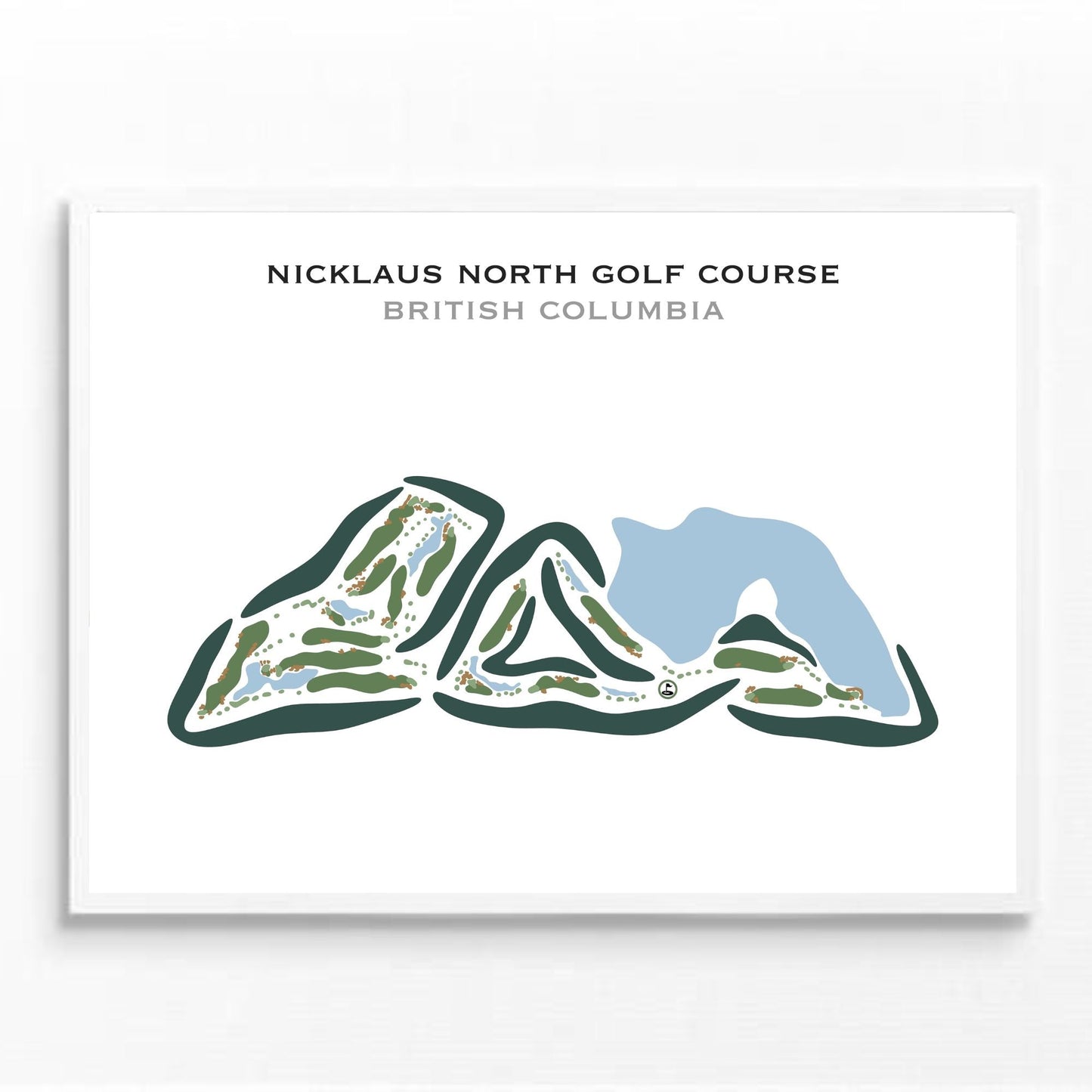 Nicklaus North Golf Course, British Columbia - Printed Golf Courses