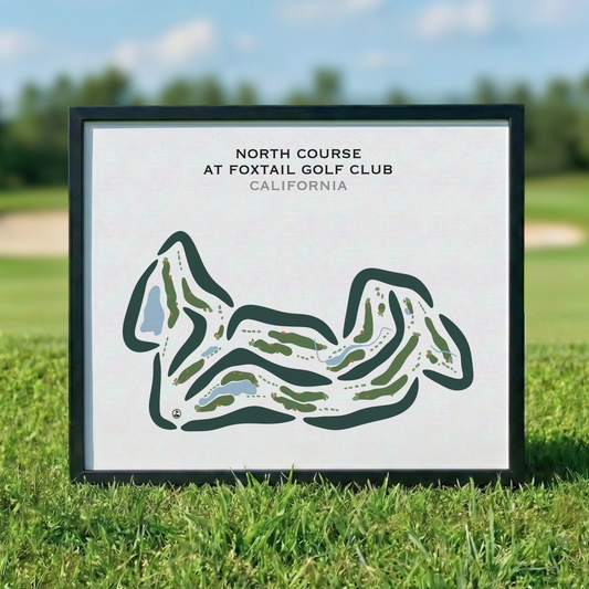 North Course at Foxtail Golf Club, California - Printed Golf Courses