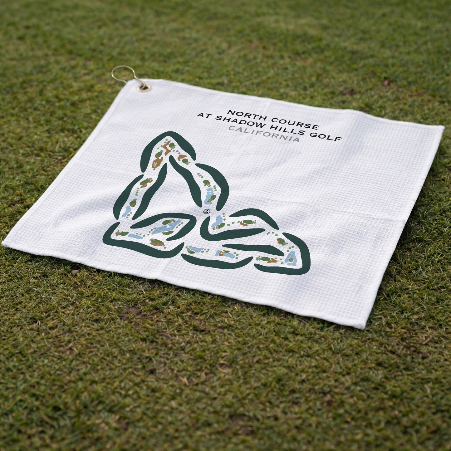 North Course at Shadow Hills Golf Club, California - Printed Golf Courses