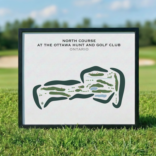 North Course at The Ottawa Hunt and Golf Club, Ontario - Printed Golf Courses