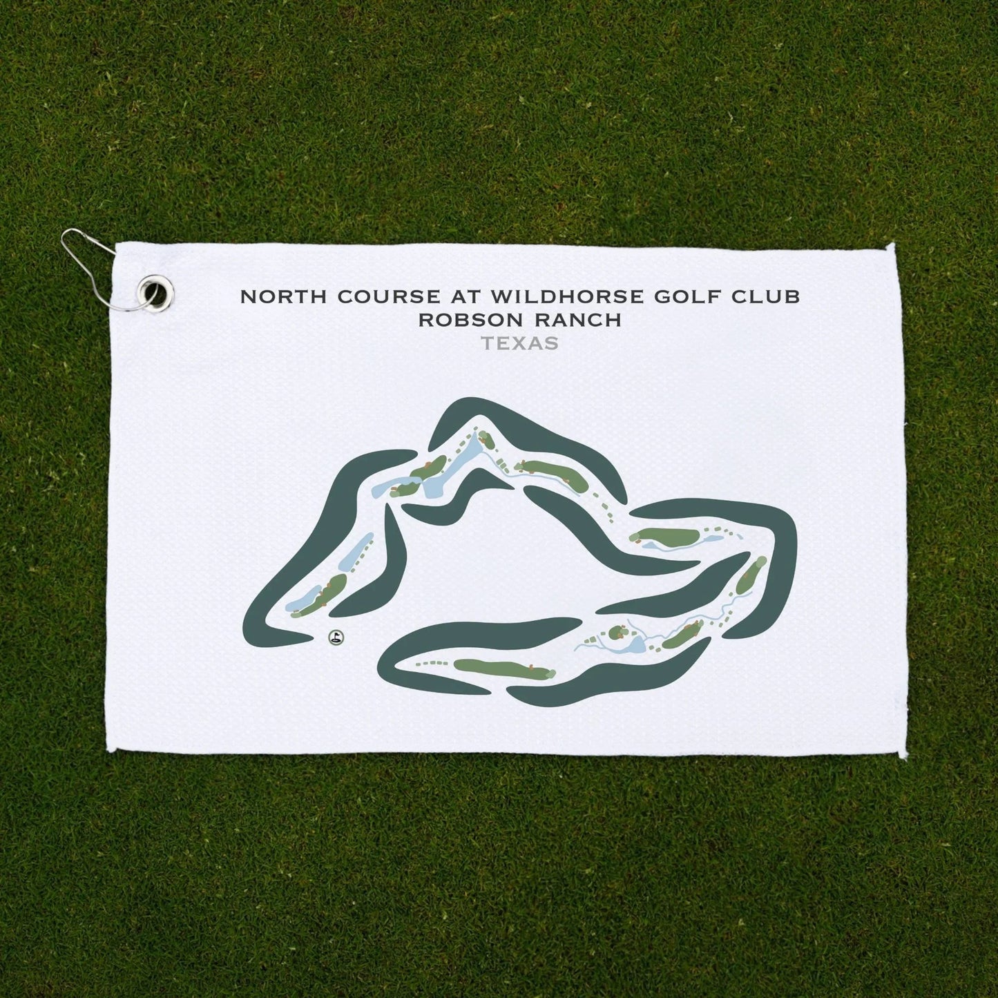 North Course at Wildhorse Golf Club at Robson Ranch, Texas - Printed Golf Courses