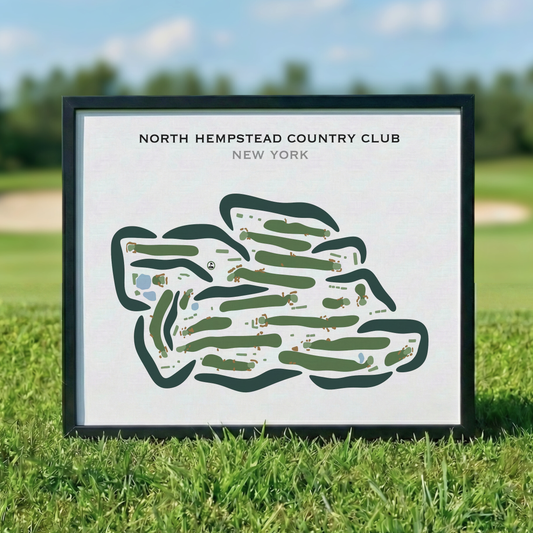 North Hempstead Country Club, New York - Printed Golf Courses