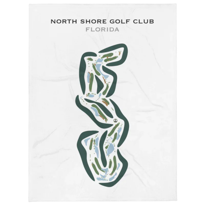 North Shore Golf Club, Florida - Printed Golf Courses