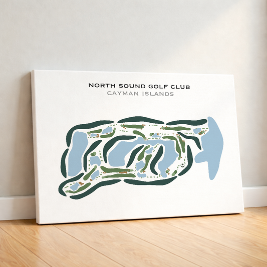 North Sound Golf Club, Cayman Islands - Printed Golf Courses