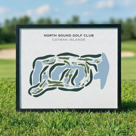North Sound Golf Club, Cayman Islands - Printed Golf Courses