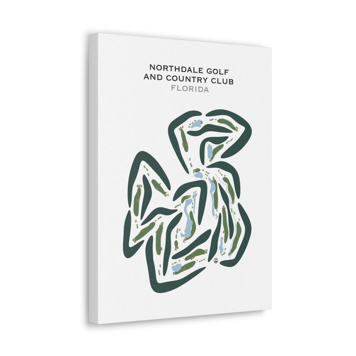 Northdale Golf & Country Club, Florida - Printed Golf Courses
