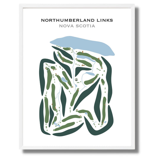 Northumberland Links, Nova Scotia - Printed Golf Courses