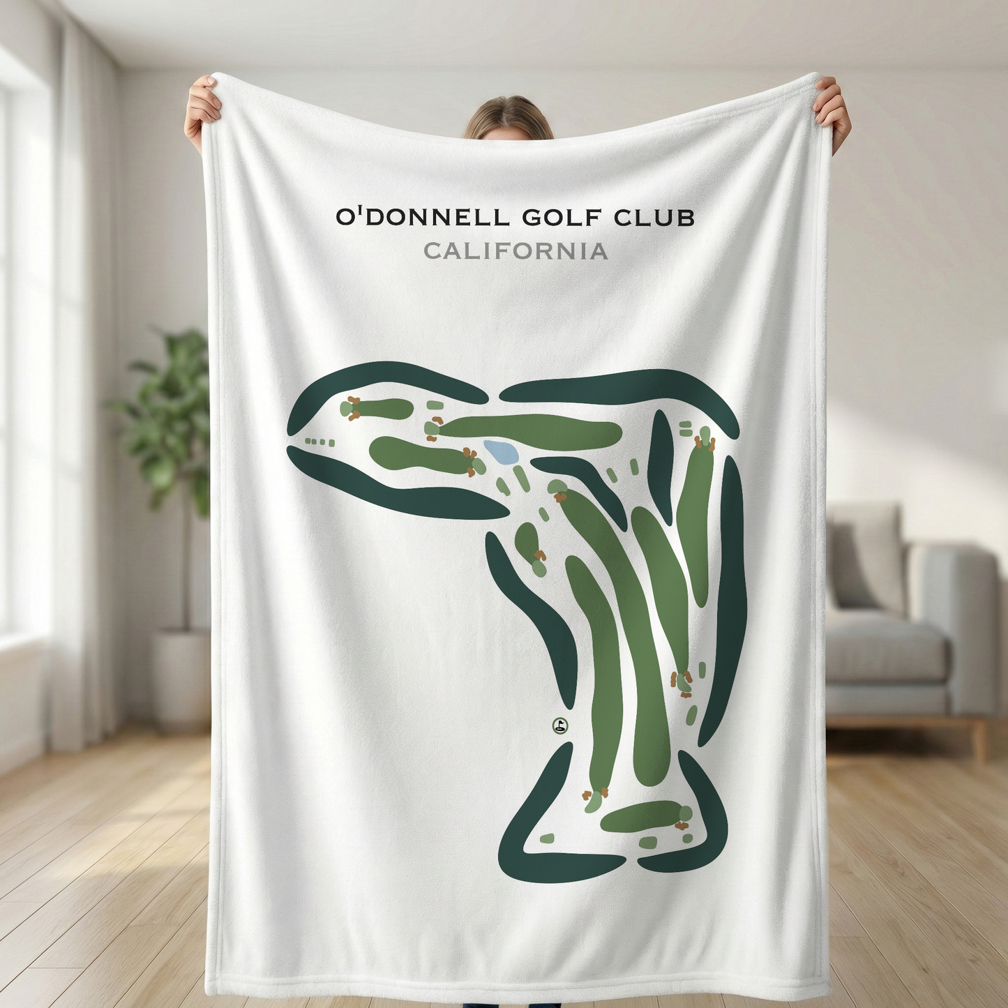O'Donnell Golf Club, California - Printed Golf Courses