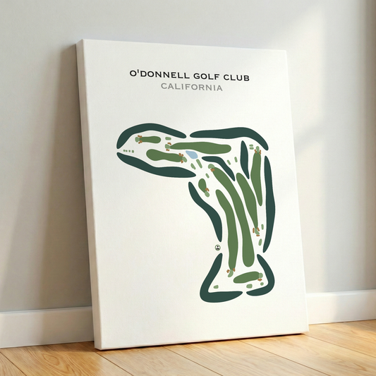O'Donnell Golf Club, California - Printed Golf Courses