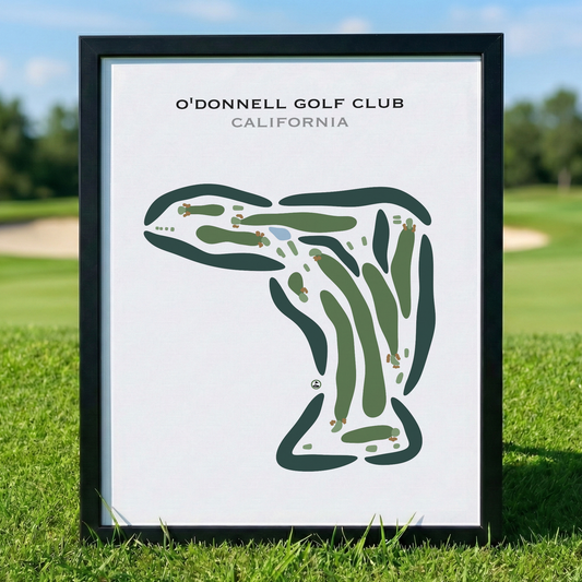 O'Donnell Golf Club, California - Printed Golf Courses