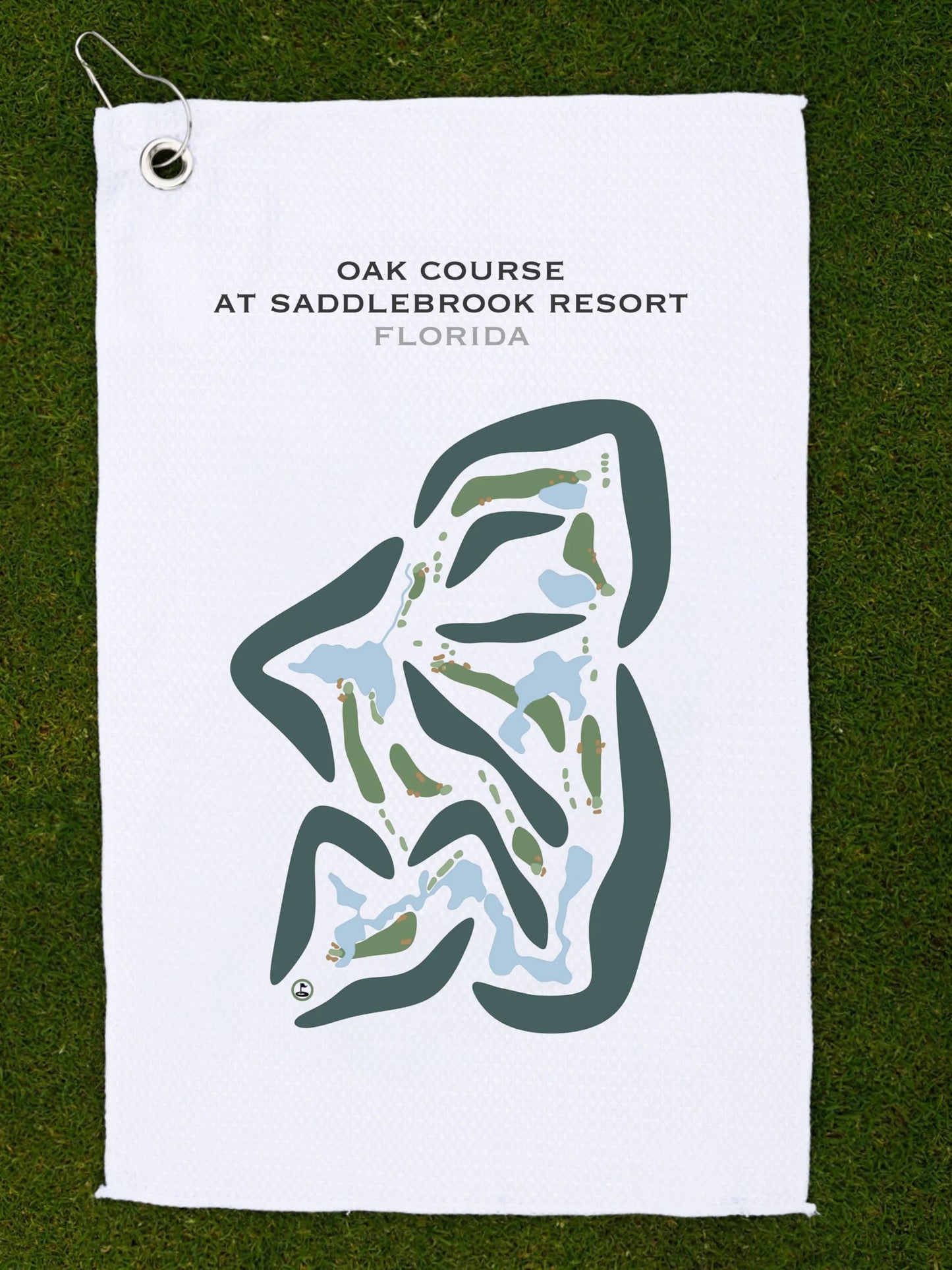 Oak Course at Saddlebrook Resort, Florida - Printed Golf Courses