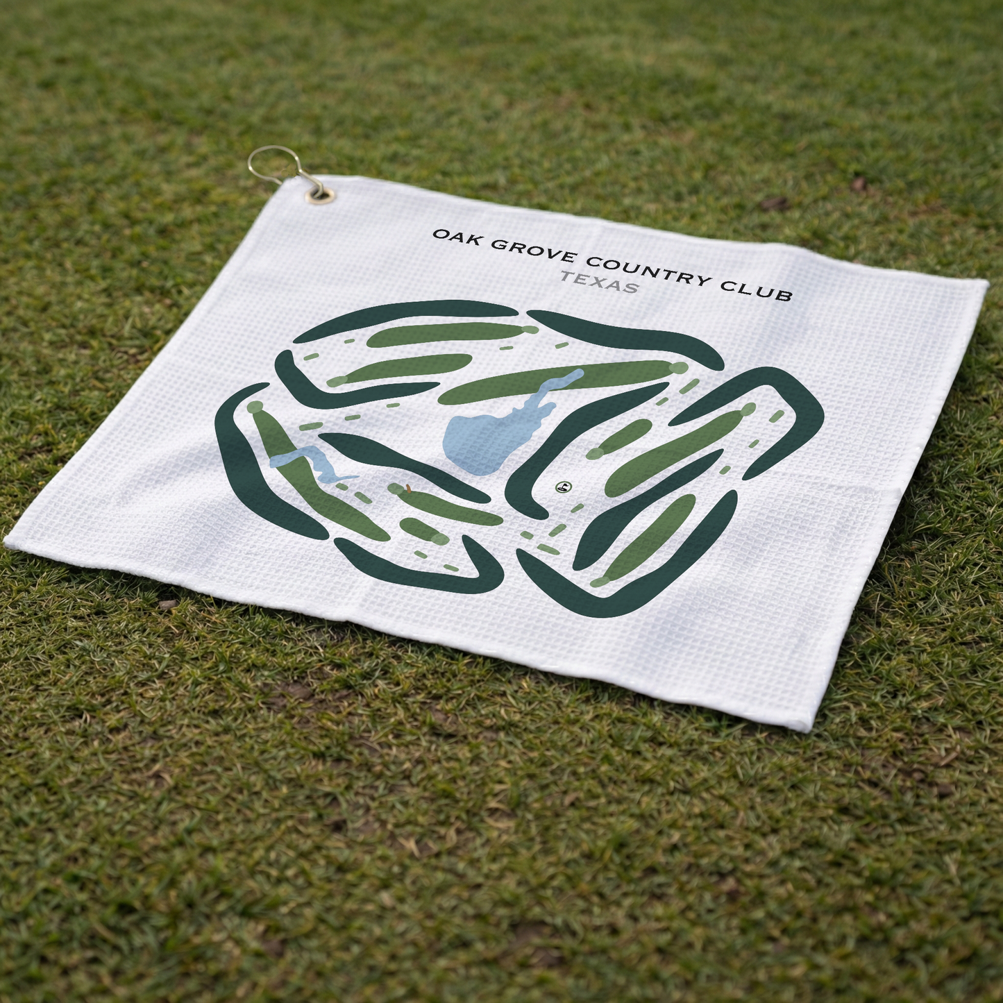 Oak Grove Country Club, Texas - Printed Golf Courses