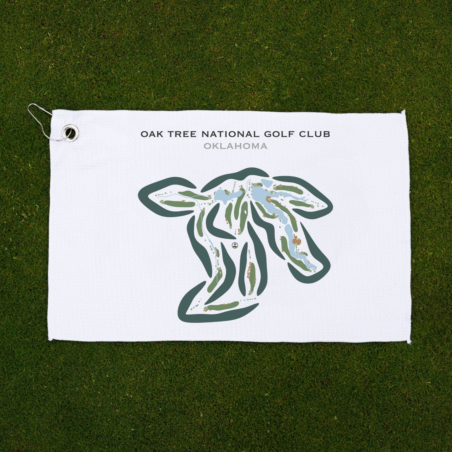 Oak Tree National Golf Club, Oklahoma - Printed Golf Courses