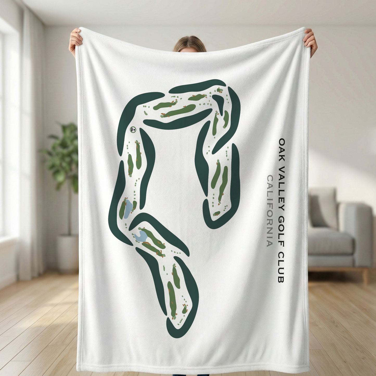 Oak Valley Golf Club, California - Printed Golf Courses