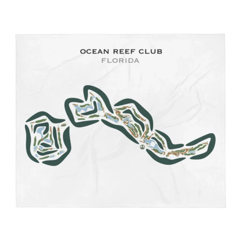 Ocean Reef Club, Florida - Printed Golf Courses