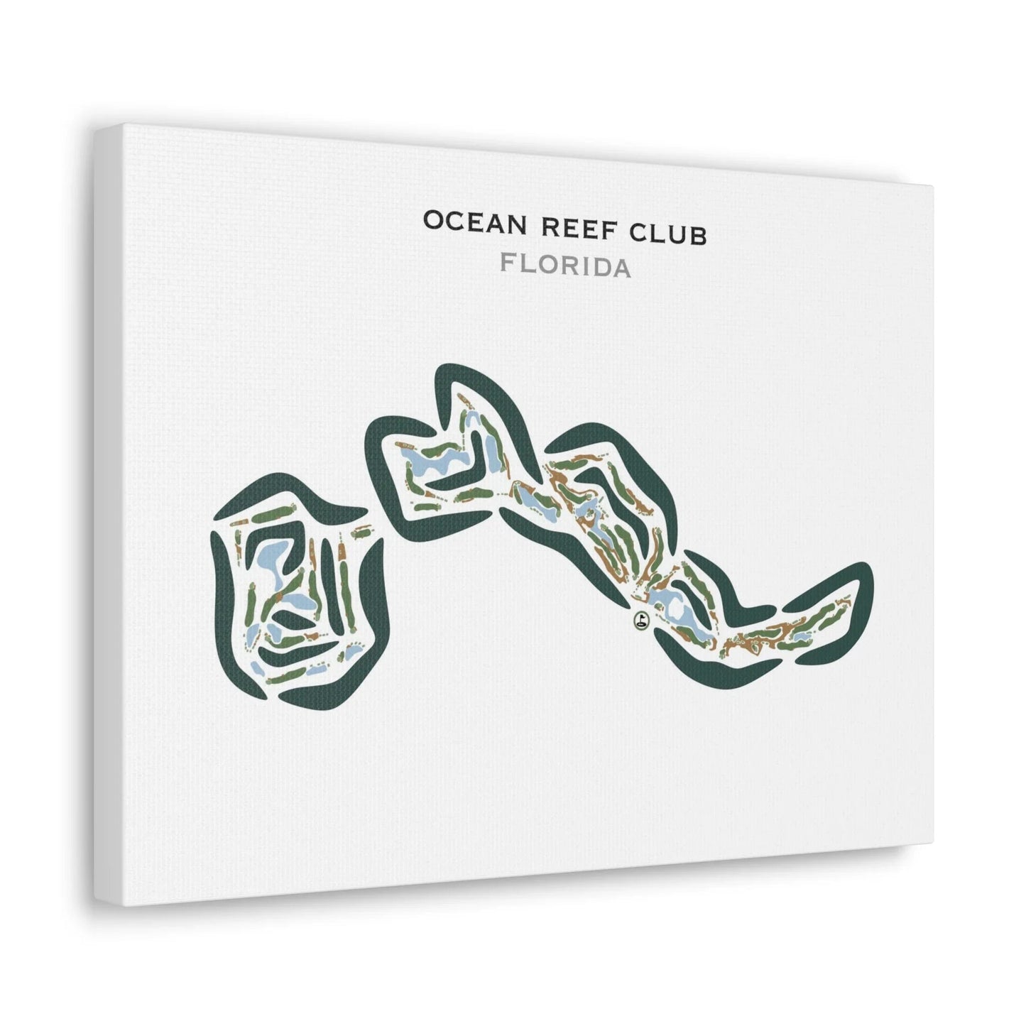 Ocean Reef Club, Florida - Printed Golf Courses