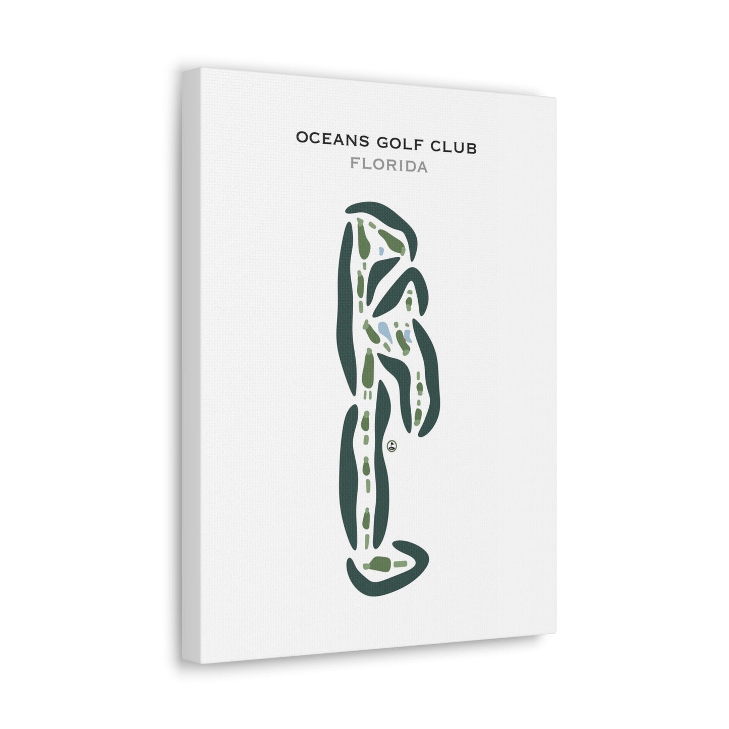Oceans Golf Club, Florida - Printed Golf Courses