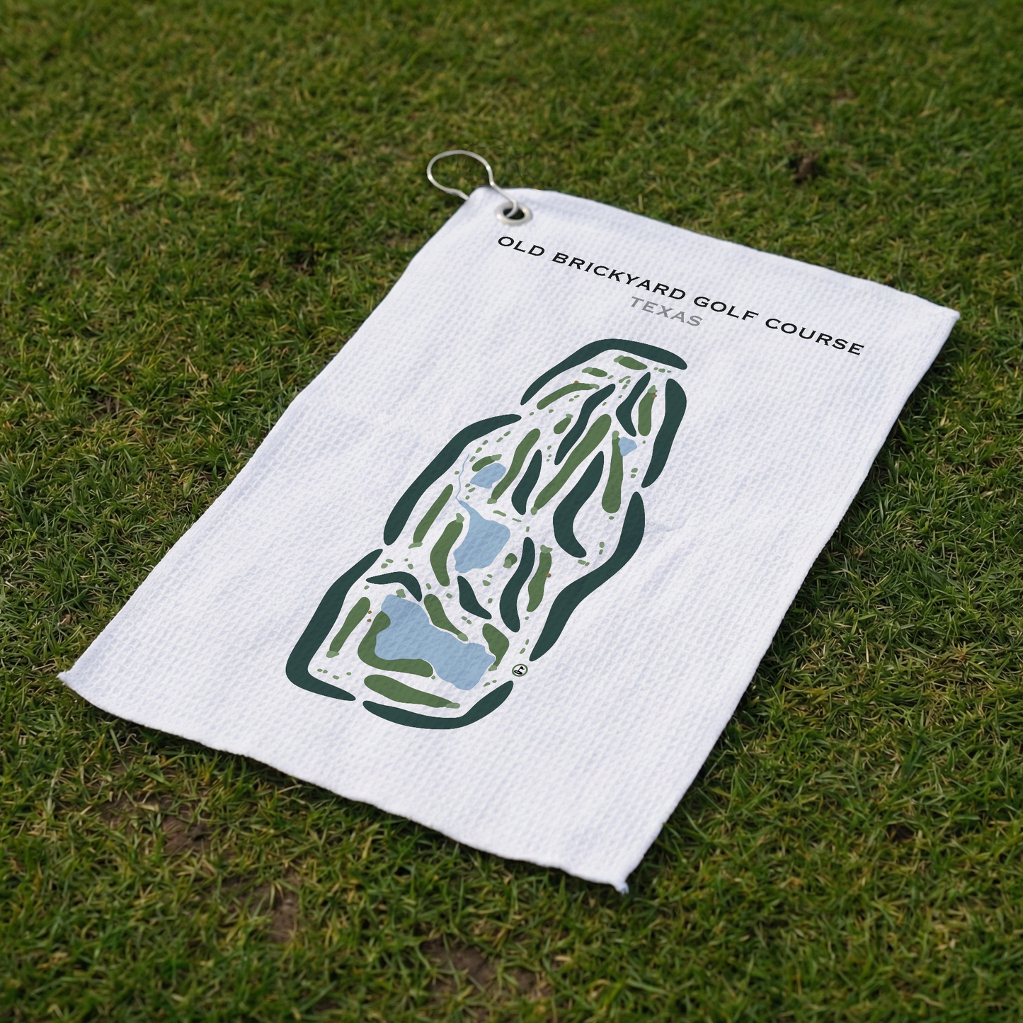 Old Brickyard Golf Course, Texas - Printed Golf Courses