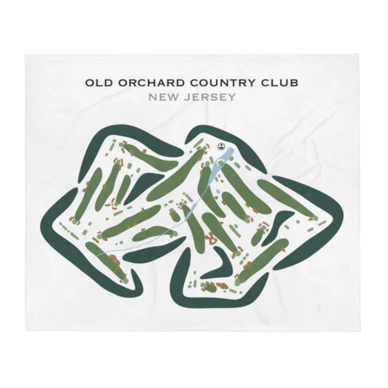 Old Orchard Country Club, New Jersey - Printed Golf Courses