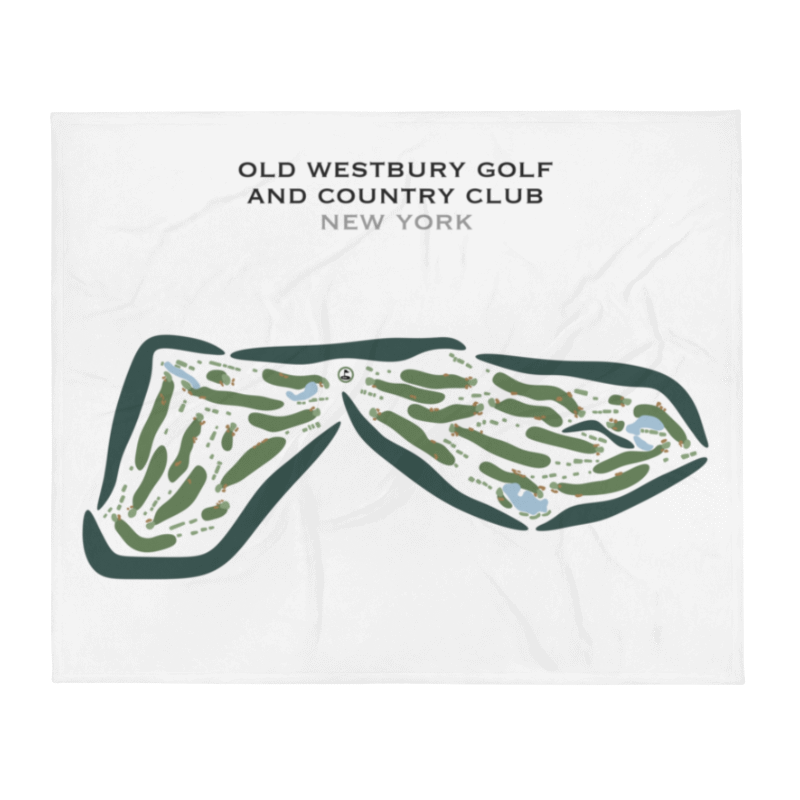 Old Westbury Golf & Country Club, New York - Printed Golf Courses