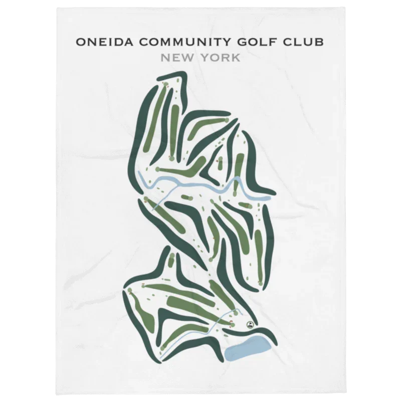 Oneida Community Golf Club, New York - Printed Golf Courses