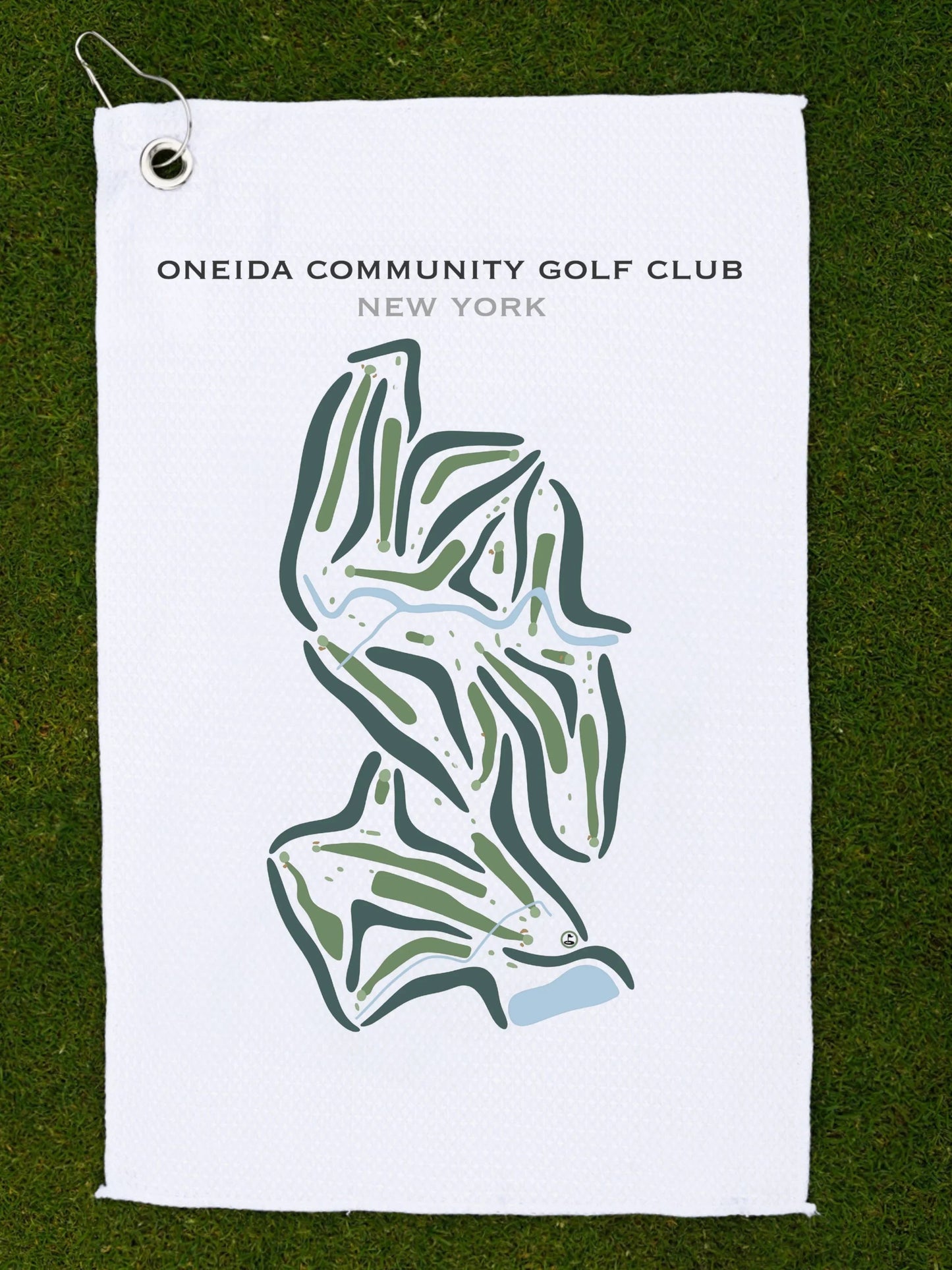 Oneida Community Golf Club, New York - Printed Golf Courses