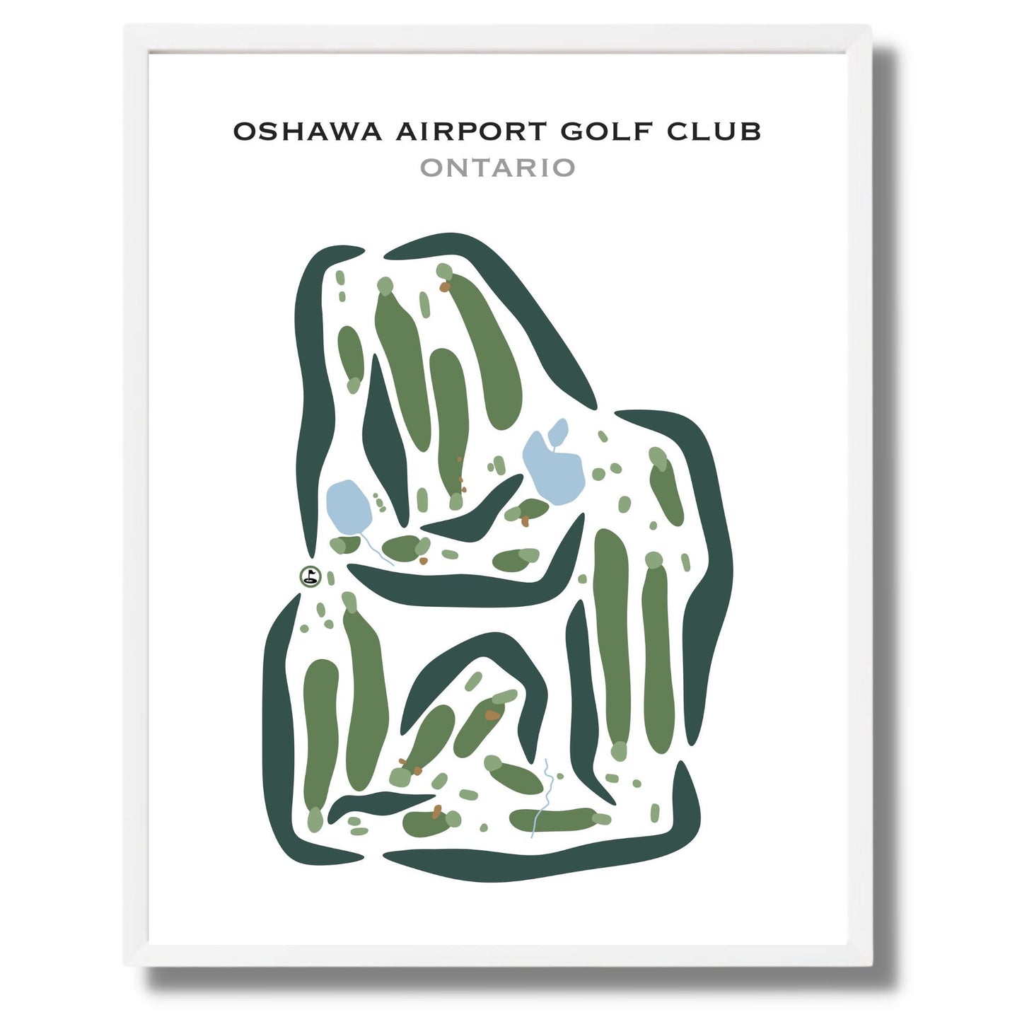 Oshawa Airport Golf Club, Ontario - Printed Golf Courses